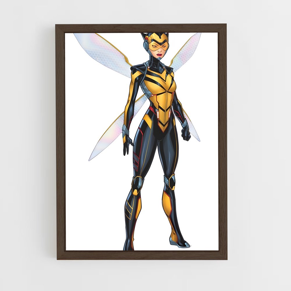 ap-wasp-10 cadre Bois foncé