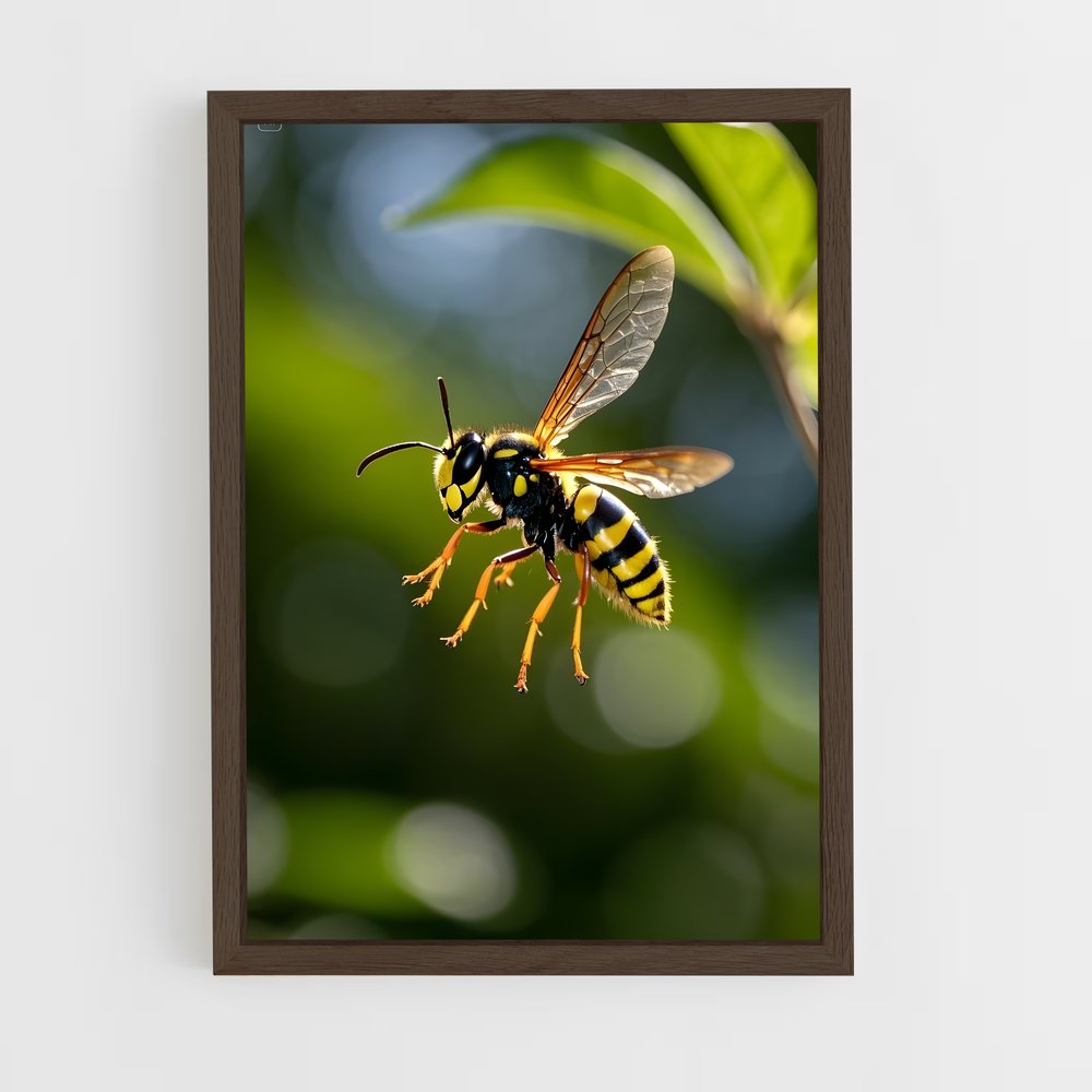 ap-wasp-12 cadre Bois foncé