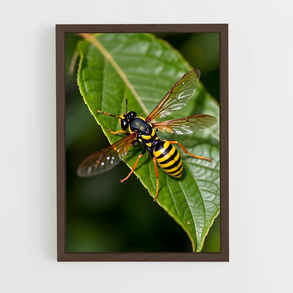 ap-wasp-14 cadre Bois foncé