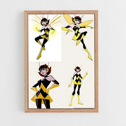 ap-wasp-7 cadre Bois clair