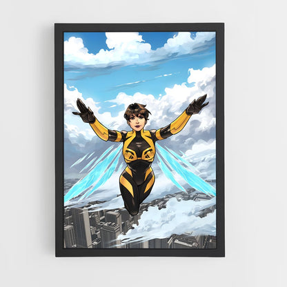 ap-wasp janet van dyne-4 cadre Noir