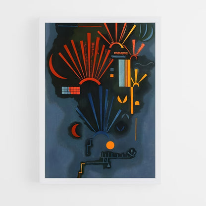 ap-wassily kandinsky-6 cadre Blanc