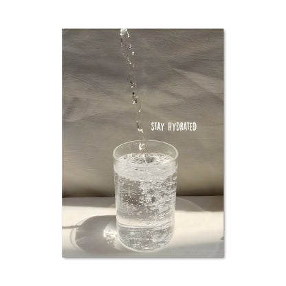Poster Éclat Liquide