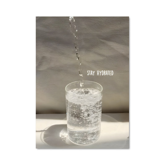 Poster Éclat Liquide