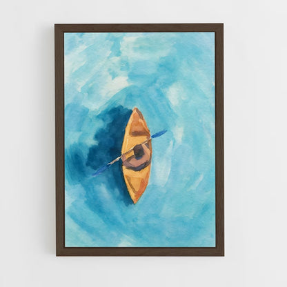 ap-watercolor-3 cadre Bois foncé