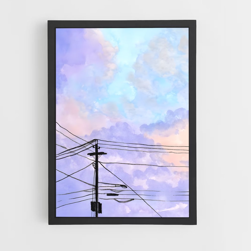 ap-watercolor-4 cadre Noir