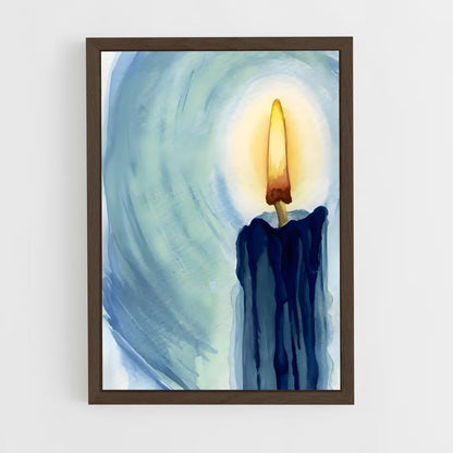 ap-watercolor-6 cadre Bois foncé