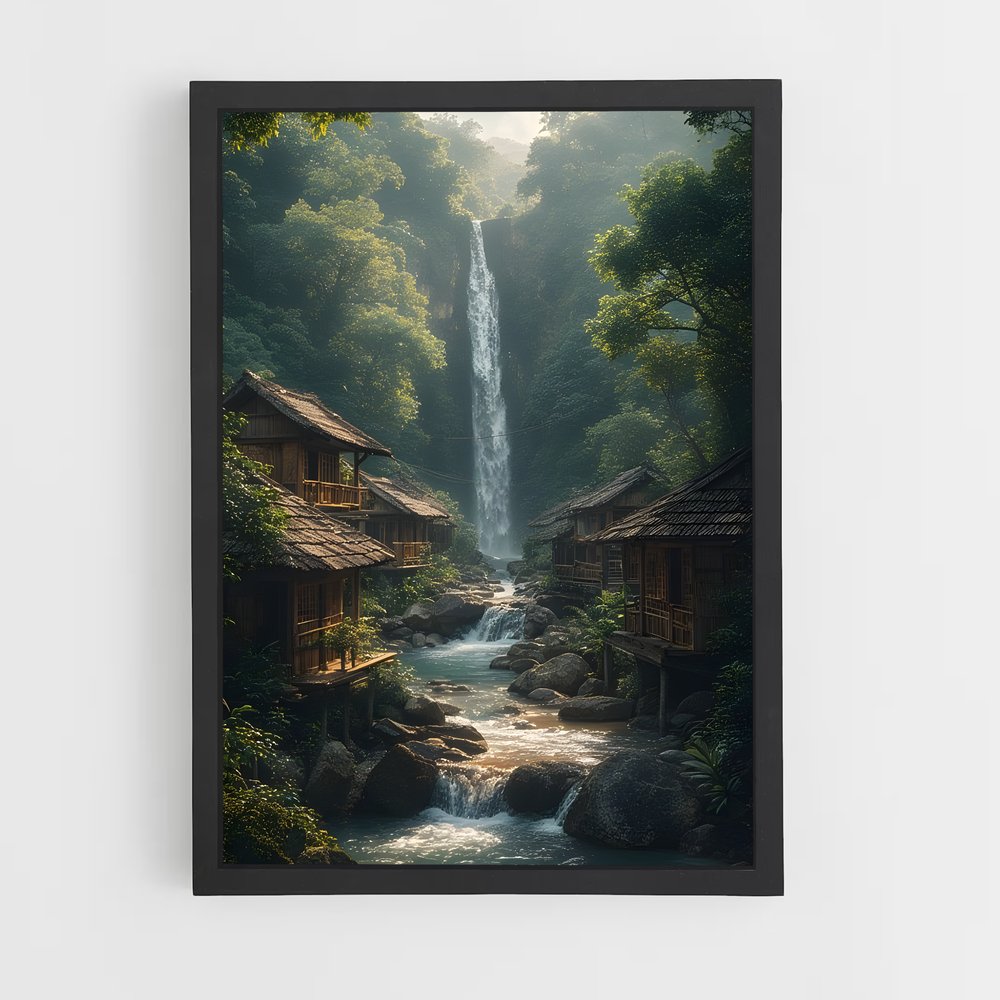 ap-waterfall-11 cadre Noir