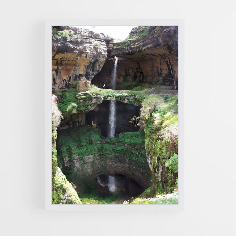 ap-waterfall-13 cadre Blanc