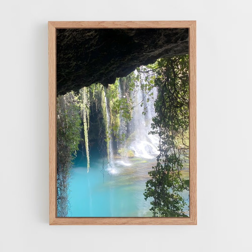 ap-waterfall-16 cadre Bois clair
