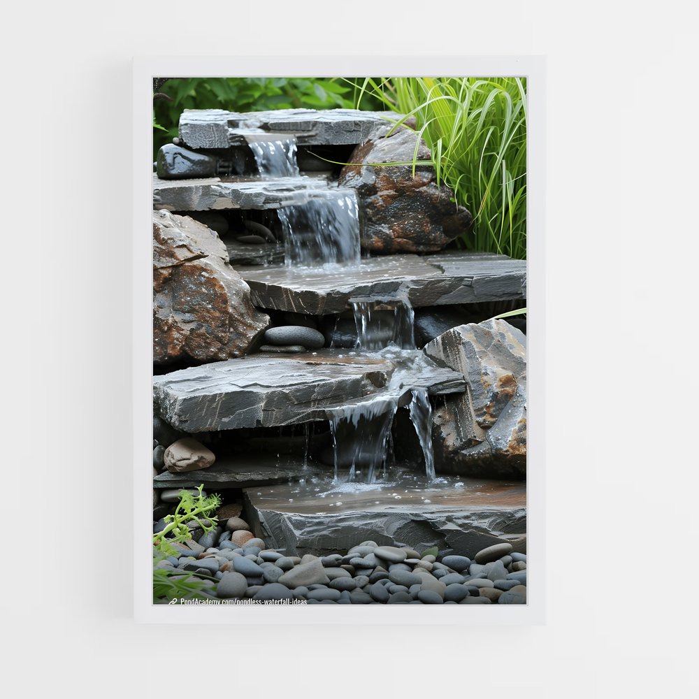 ap-waterfall-17 cadre Blanc
