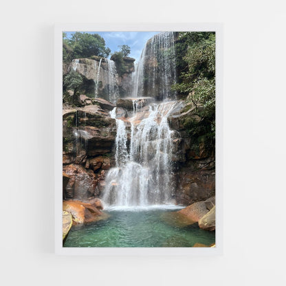ap-waterfall-3 cadre Blanc