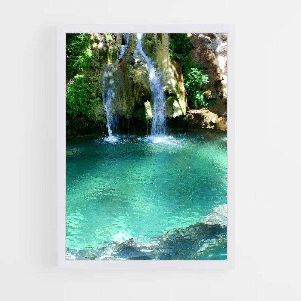 ap-waterfall-5 cadre Blanc