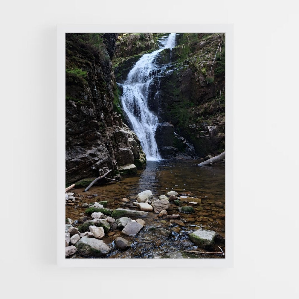ap-waterfall-6 cadre Blanc