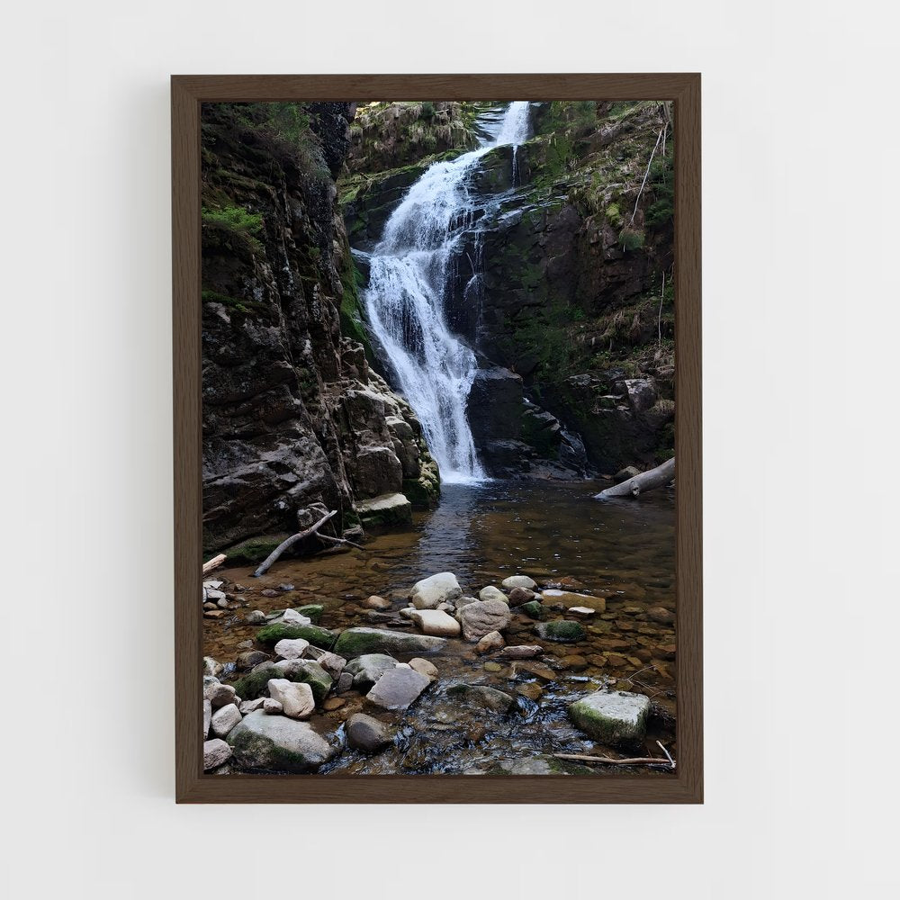 ap-waterfall-6 cadre Bois foncé