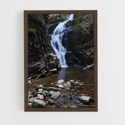 ap-waterfall-6 cadre Bois foncé
