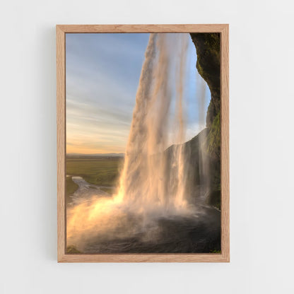 ap-waterfall-7 cadre Bois clair