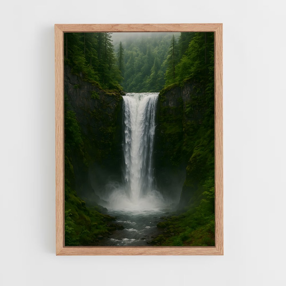ap-waterfall-9 cadre Bois clair