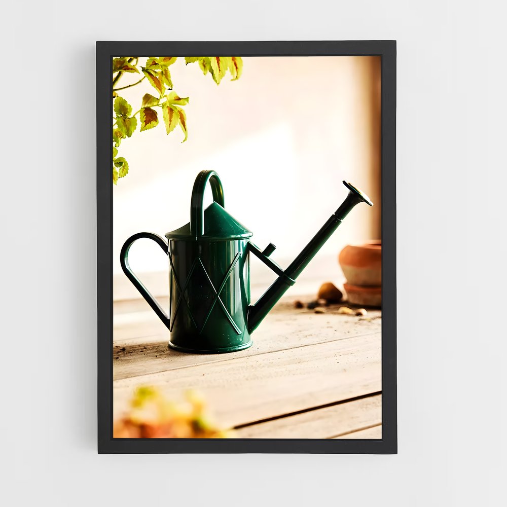 ap-watering can-6 cadre Noir