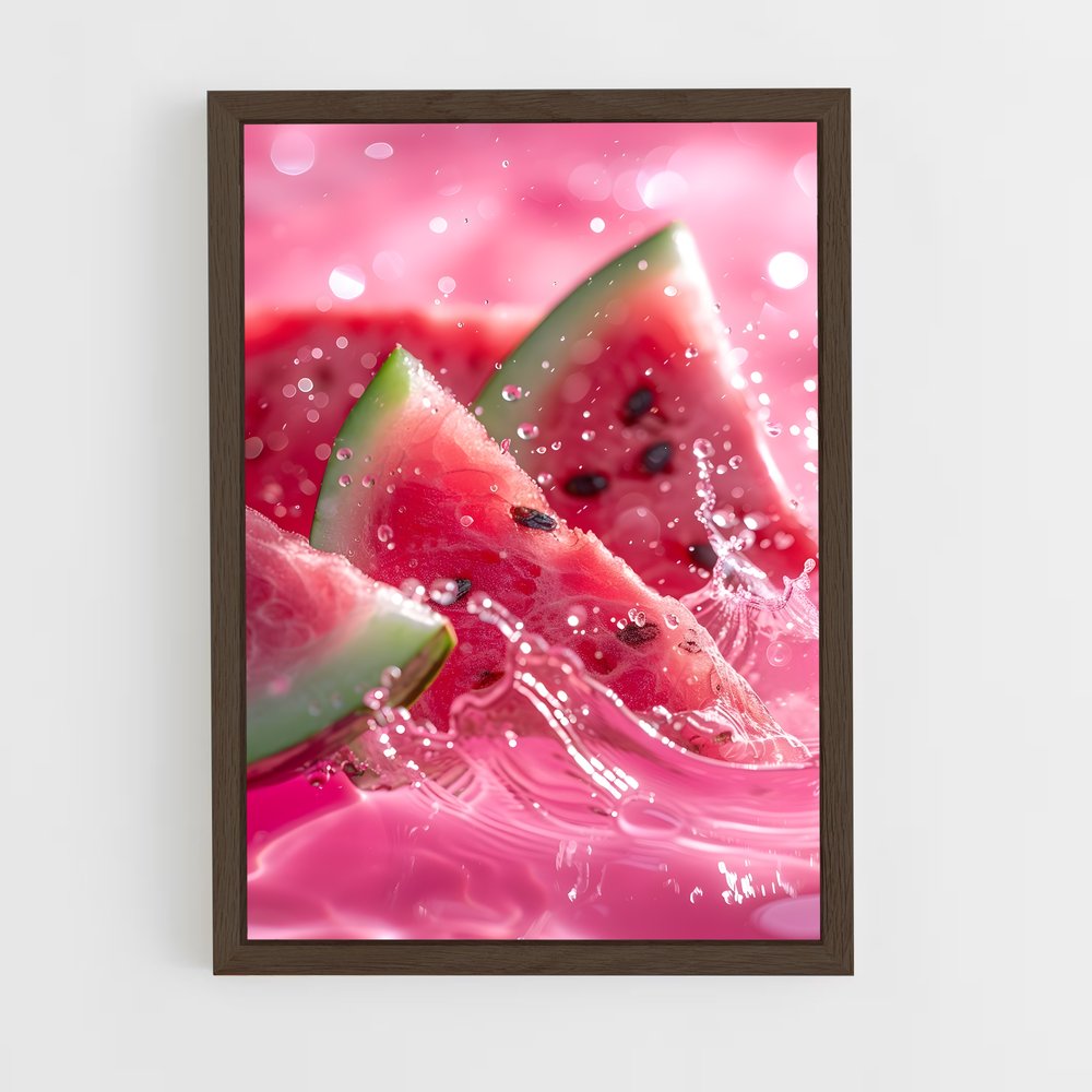 ap-watermelon-7 cadre Bois foncé