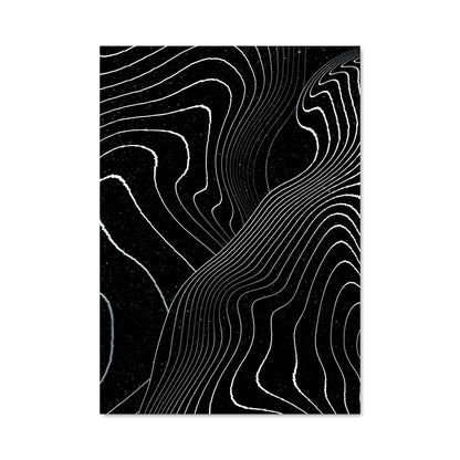 Poster Ondes Enlacées