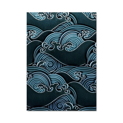 Poster Wave patterns 19705