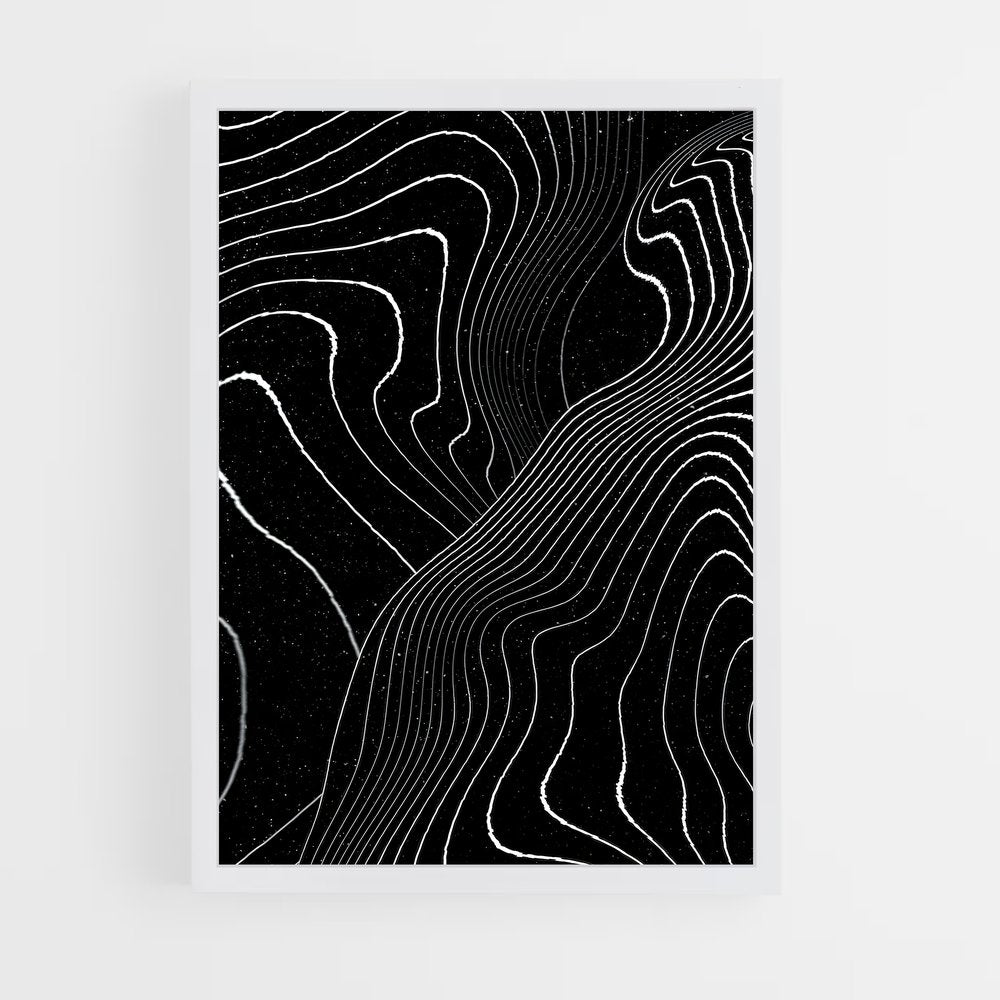 ap-wave patterns-3 cadre Blanc
