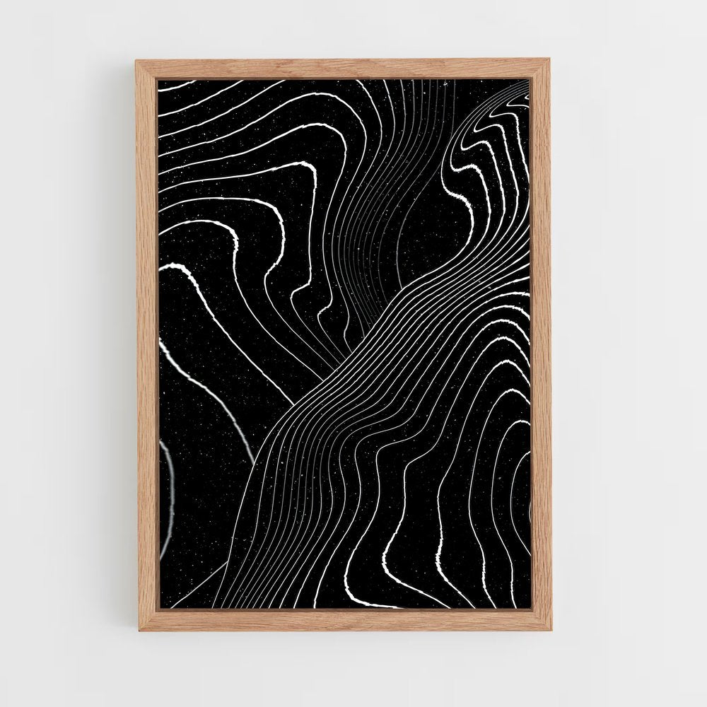 ap-wave patterns-3 cadre Bois clair