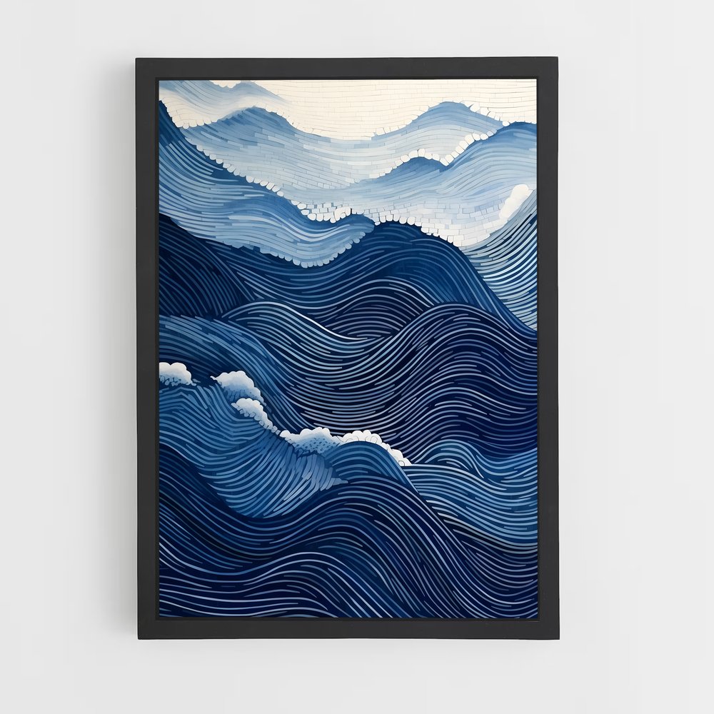 ap-wave patterns-8 cadre Noir