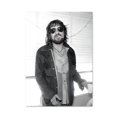 Poster Waylon à la Fenêtre