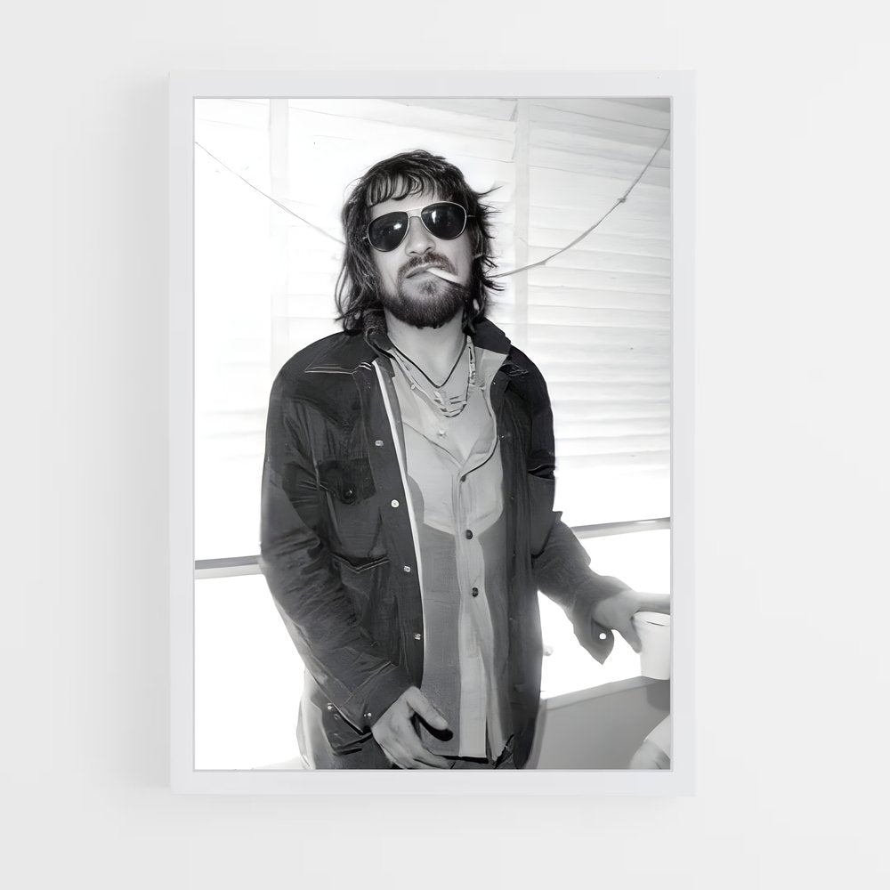 ap-waylon jennings-1 cadre Blanc