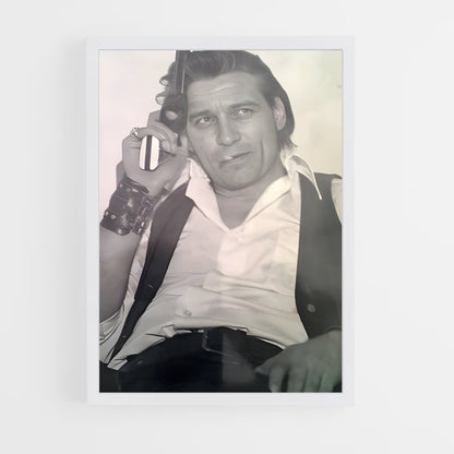 ap-waylon jennings-2 cadre Blanc