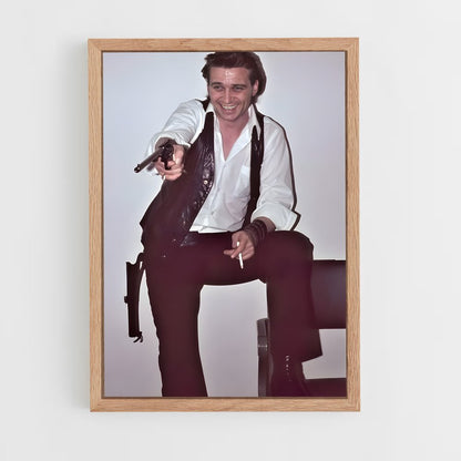 ap-waylon jennings-3 cadre Bois clair