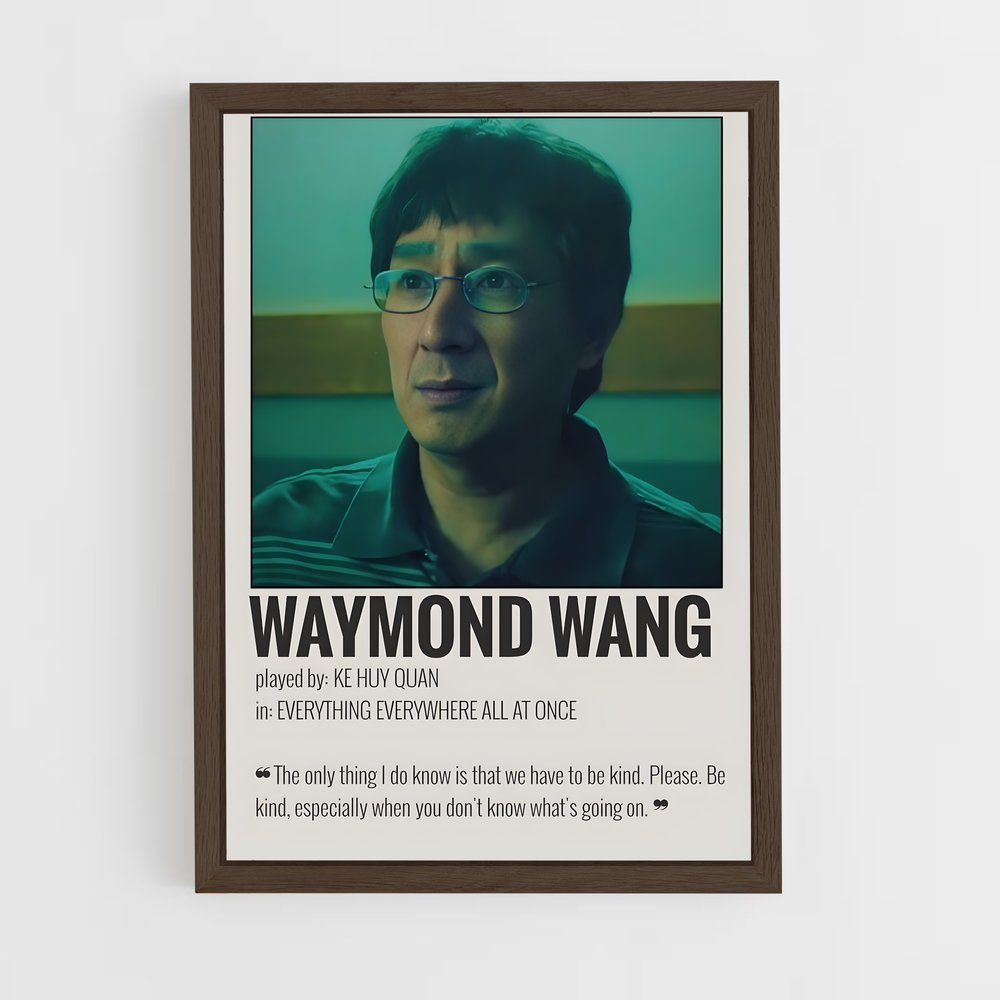 ap-waymond wang-1 cadre Bois foncé