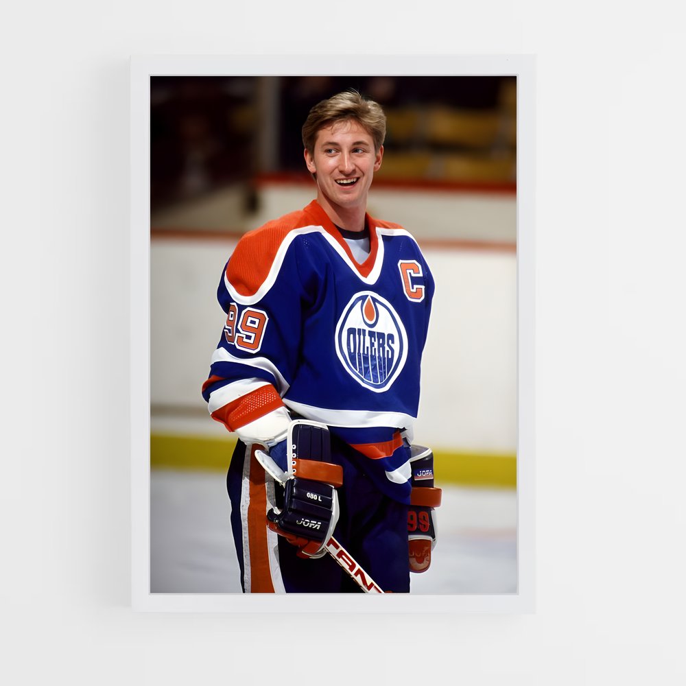 ap-wayne gretzky-1 cadre Blanc