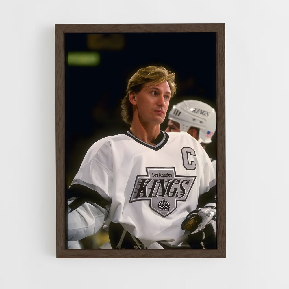 ap-wayne gretzky-2 cadre Bois foncé
