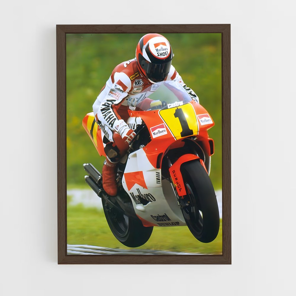 ap-wayne rainey-1 cadre Bois foncé
