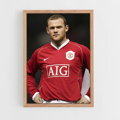 ap-wayne rooney-3 cadre Bois clair