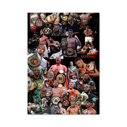 Poster Visages de Guerriers
