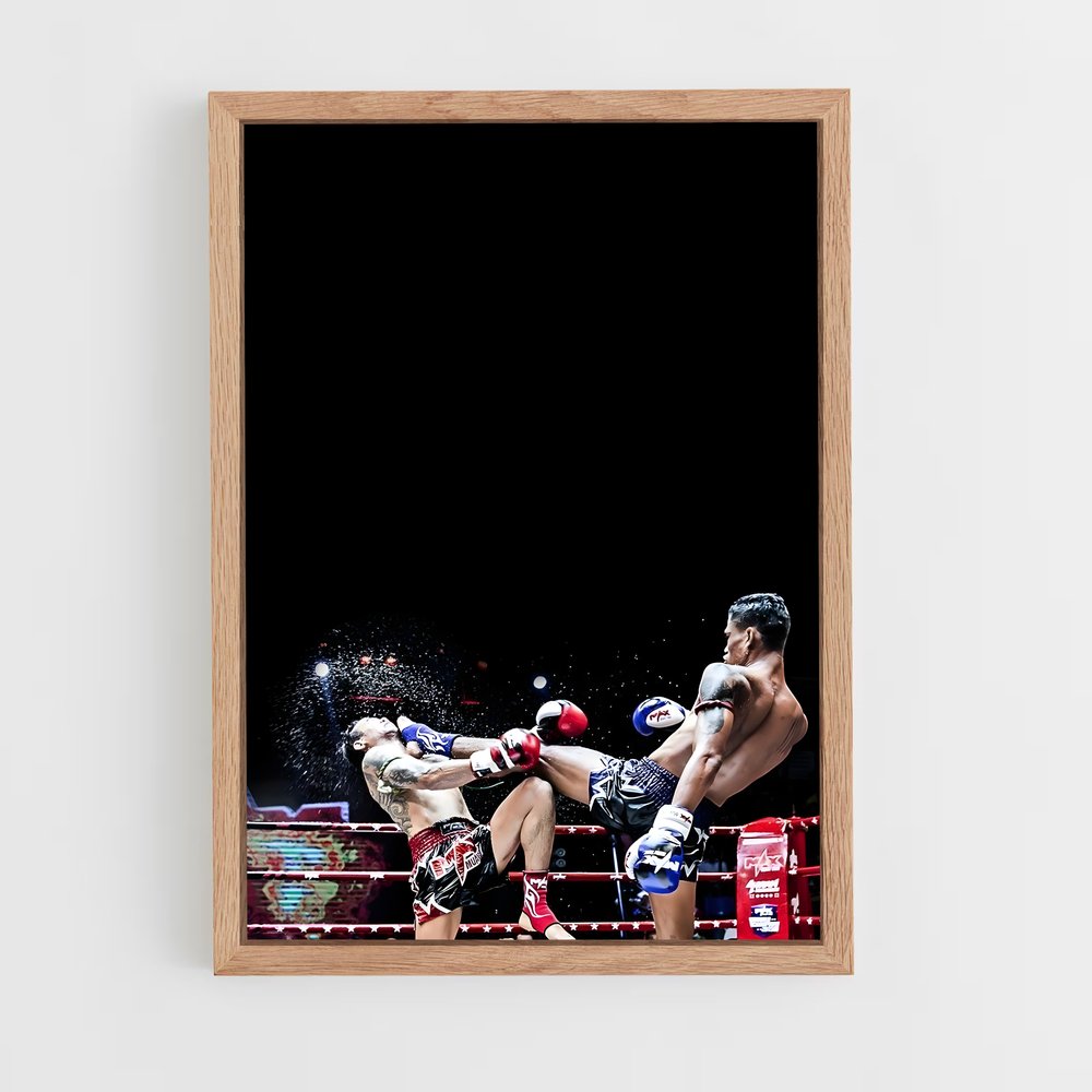 ap-wbc muaythai-1 cadre Bois clair