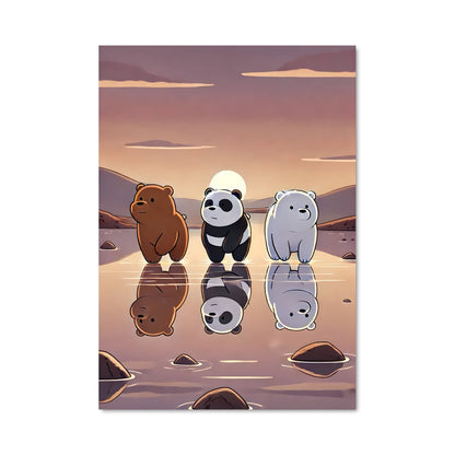 Poster Frères Aquatiques