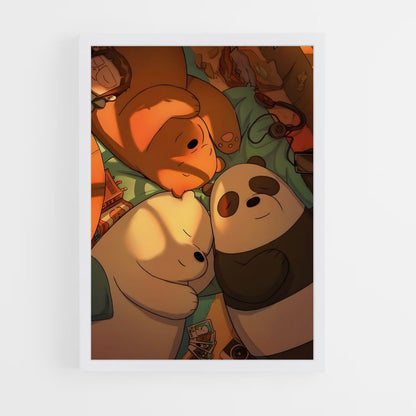 ap-we bare bears-1 cadre Blanc
