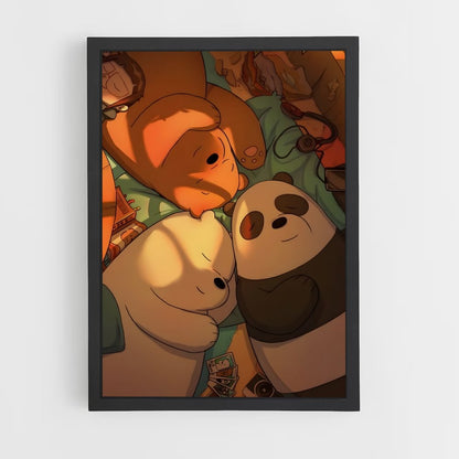ap-we bare bears-1 cadre Noir