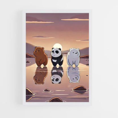 ap-we bare bears-4 cadre Blanc