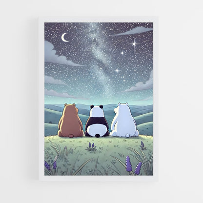 ap-we bare bears-5 cadre Blanc