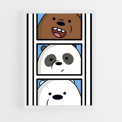 ap-we bare bears-8 cadre Blanc