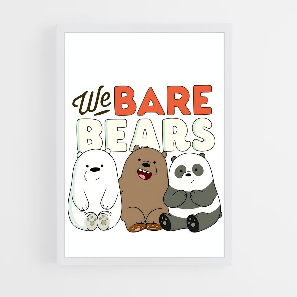 ap-we bare bears-9 cadre Blanc