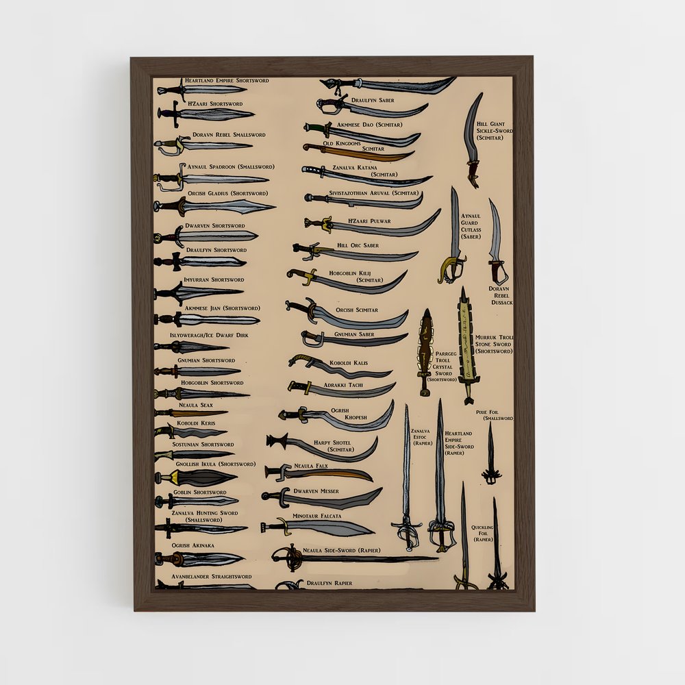 ap-weapons-3 cadre Bois foncé