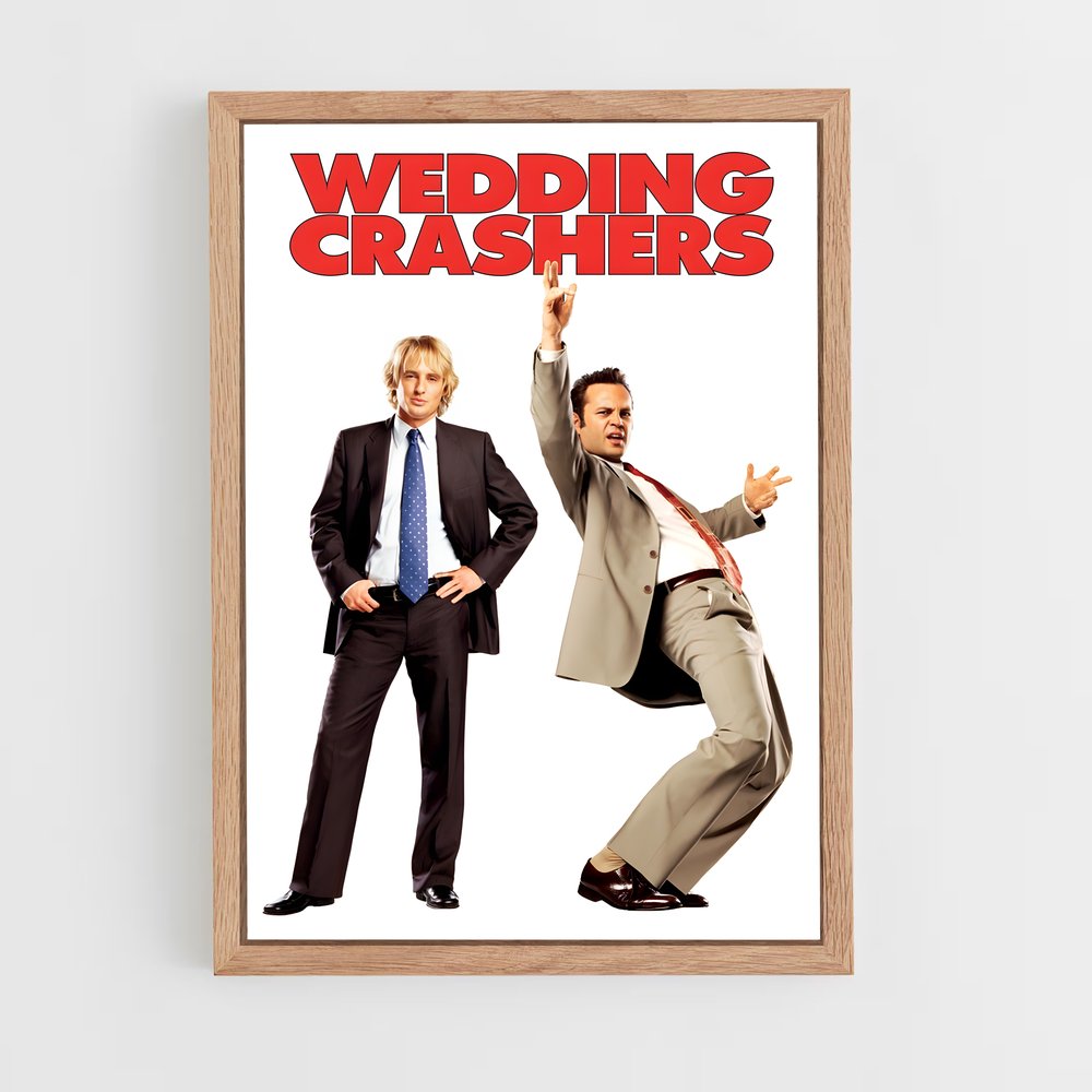 ap-wedding crashers-1 cadre Bois clair