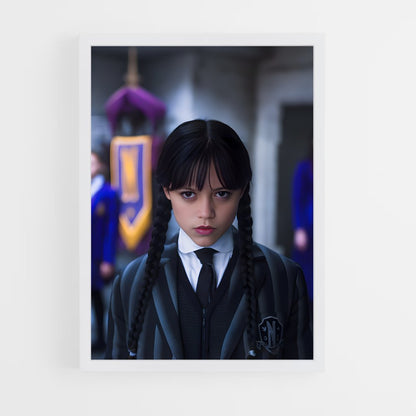 ap-wednesday addams-7 cadre Blanc